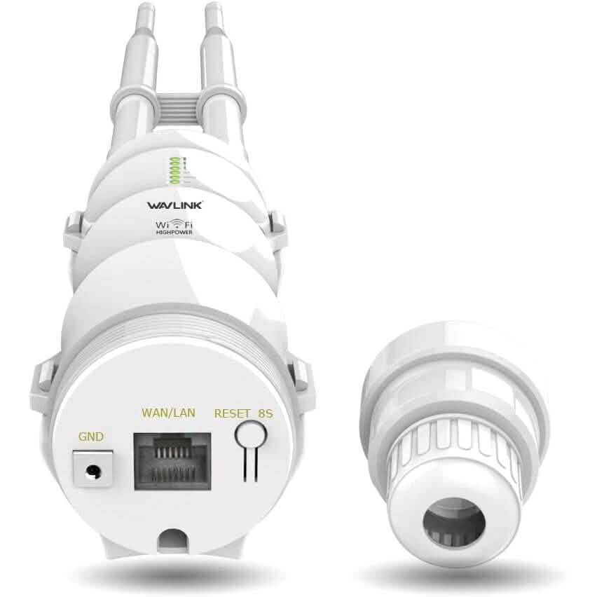 WAVLINK Outdoor WiFi Range Extender AC600 High Power Weatherproof Outdoor WiFi Extender  (Refurbished)