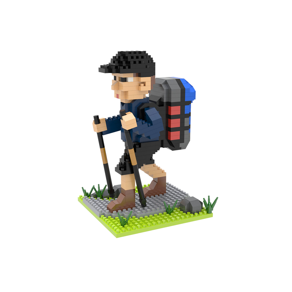 Mini Building Blocks - Hiker