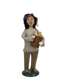 Byers' Choice Thanksgiving Family - Native American Boy