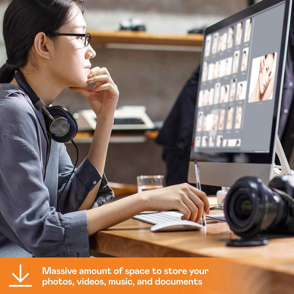 Western Digital 8TB My Book Desktop External Hard Drive  (Refurbished)