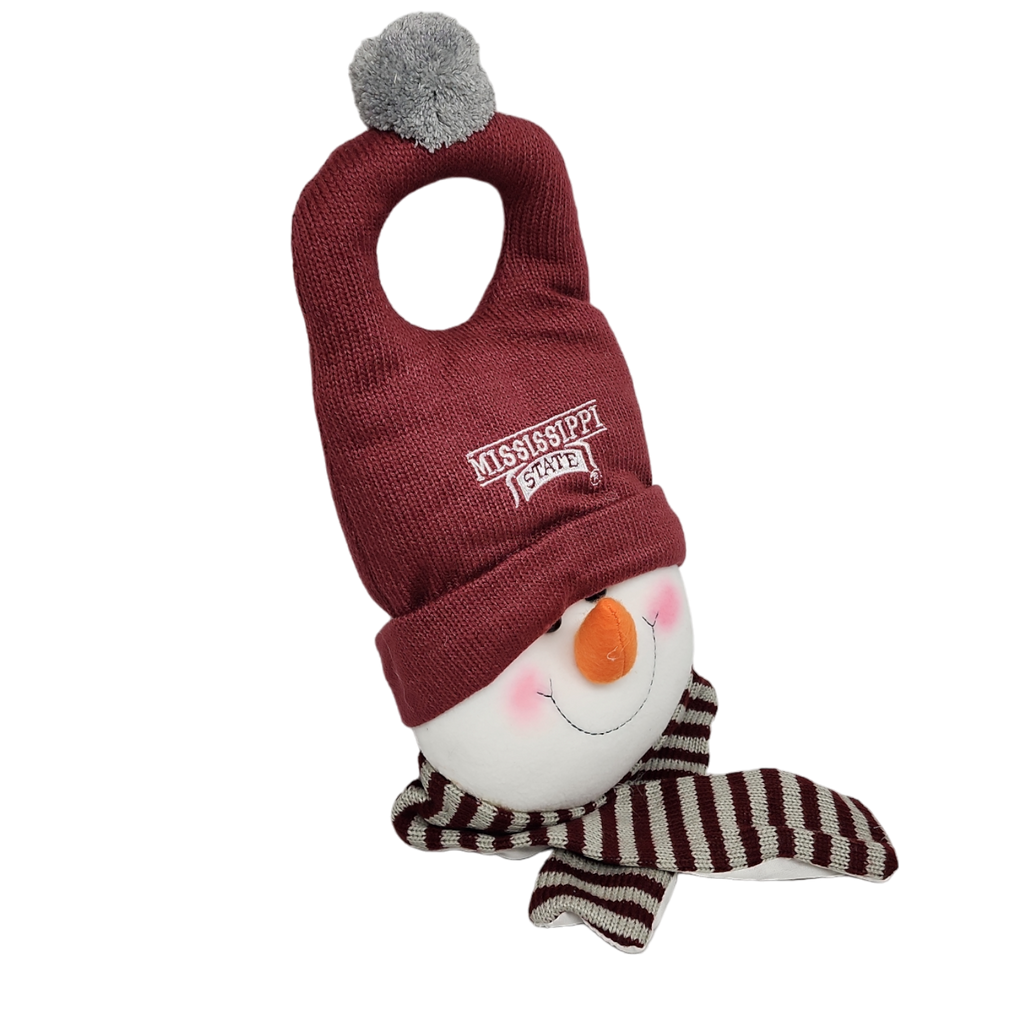 Snowman Door Hanger - Mississippi State