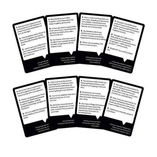 Who Says? Card Game Harry Potter Edition