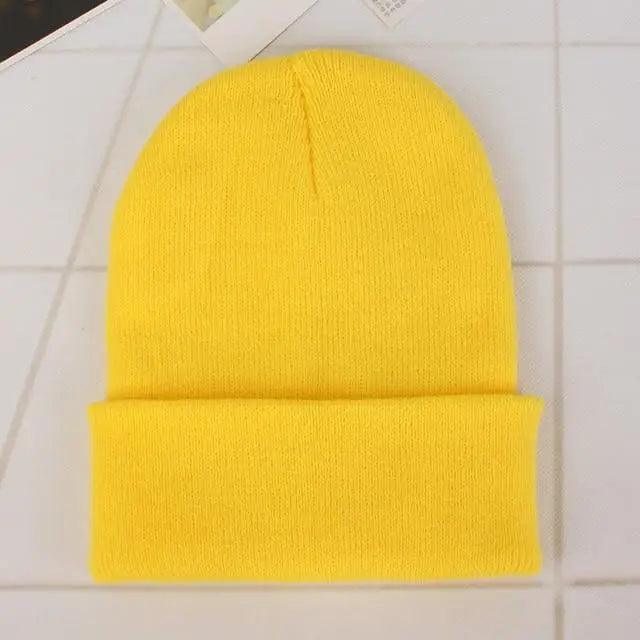 Winter Beanie Hats For Men And Women One Size Beanies Knitted Solid Cool Hat Girls Autumn Female Beanie Warm Comfortable Soft Casual Cap For Cold Weather