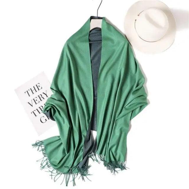 Winter Women Scarf Fashion Solid Soft  Scarves For Lady Shawls Wrap Casual Wear Travel Friendly For Winter Fall Winter Classic Warm Soft Chunky Warm Scarves Wrap Scarf