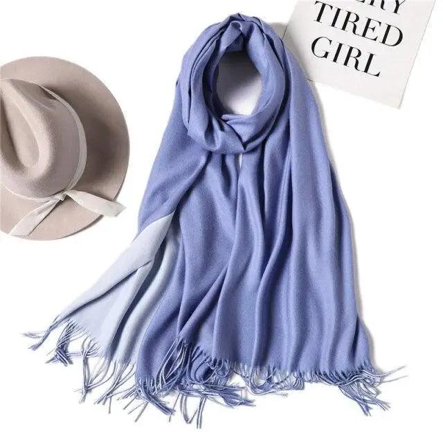 Winter Women Scarf Fashion Solid Soft  Scarves For Lady Shawls Wrap Casual Wear Travel Friendly For Winter Fall Winter Classic Warm Soft Chunky Warm Scarves Wrap Scarf