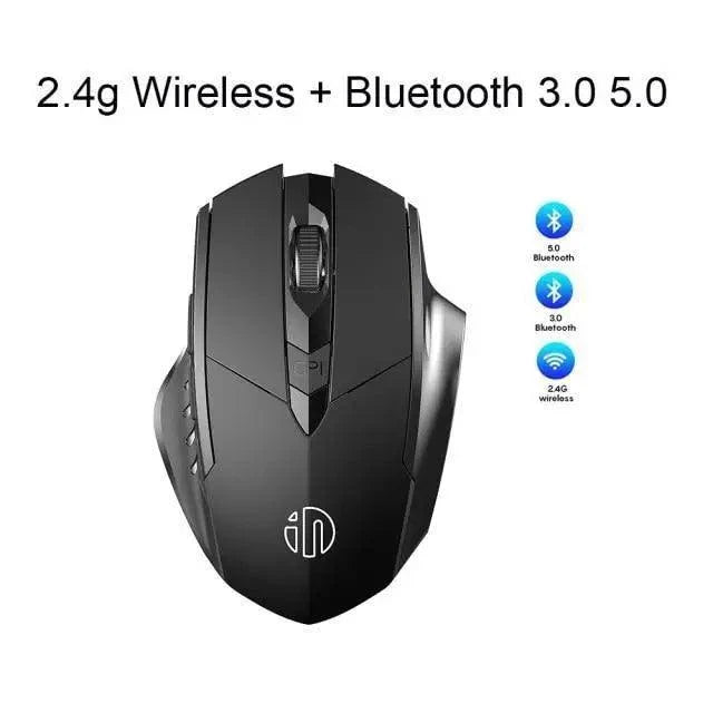 Wireless Design 2.4 GHz Ergonomic Mouse 1600 DPI USB Optical Bluetooth-Compatible Mouse Computer Gaming Mouse