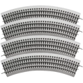O-Gauge FasTrack  O36 Curve - 4 Pack