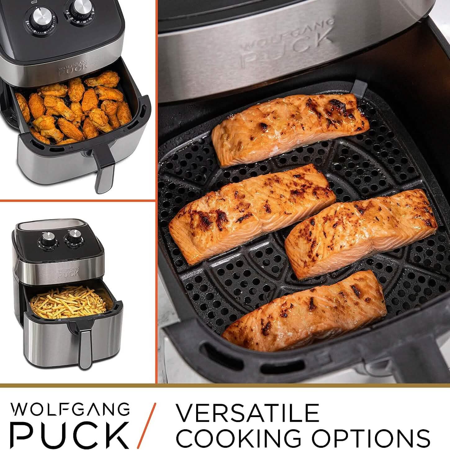 Wolfgang Puck 9.7QT Stainless Steel Air Fryer