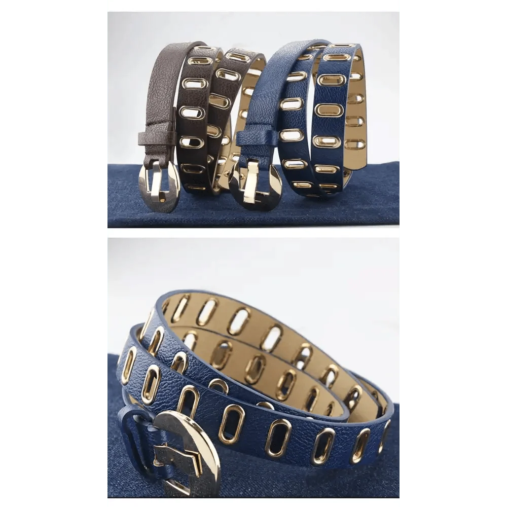 Women Casual Adjustable Leather Waistband Dresses Classic Belt Trendy Women's Fashionable Waistband Party Cute Vintage Belts For Female