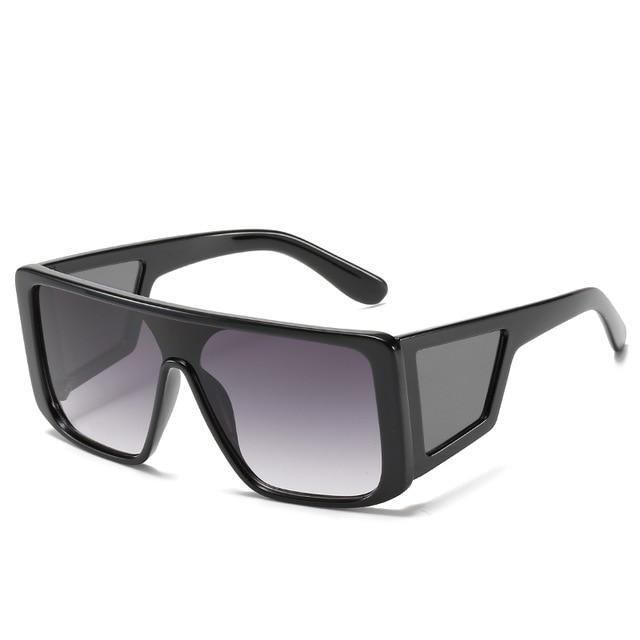 Women Luxury Square Design Colorful Sunglasses For Women New Big Oversized Flat Top Sun Glasses For  Female Shades For Men Stylish Frames Retro Design Sunglasses