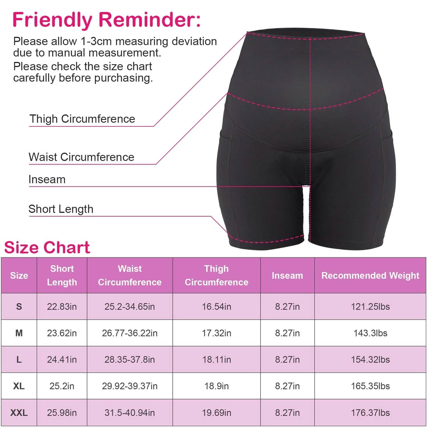 Women Maternity Seamless Shorts