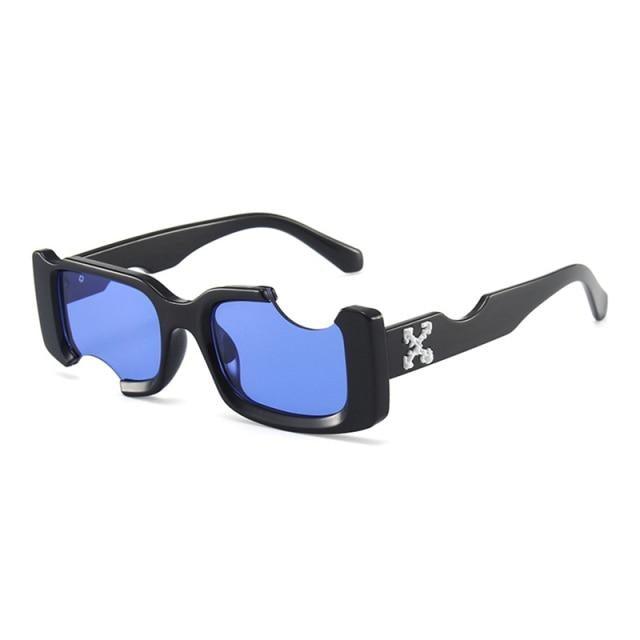 Women Sunglasses New Trending Vintage Rectangle Shape Sun Glasses In Decent Colors Black Pink Lenses Fashionable  Luxury Design Sunglasses