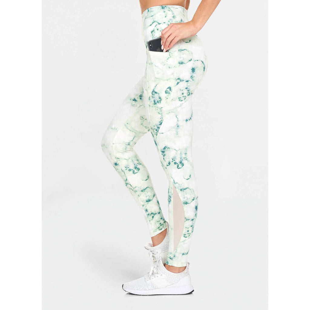 Women's Active High Rise Printed Leggings With Pockets