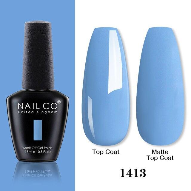 Womens Gel Nail Polish Multi Glossy and Matte Colors Elegant Manicure Design For Womens