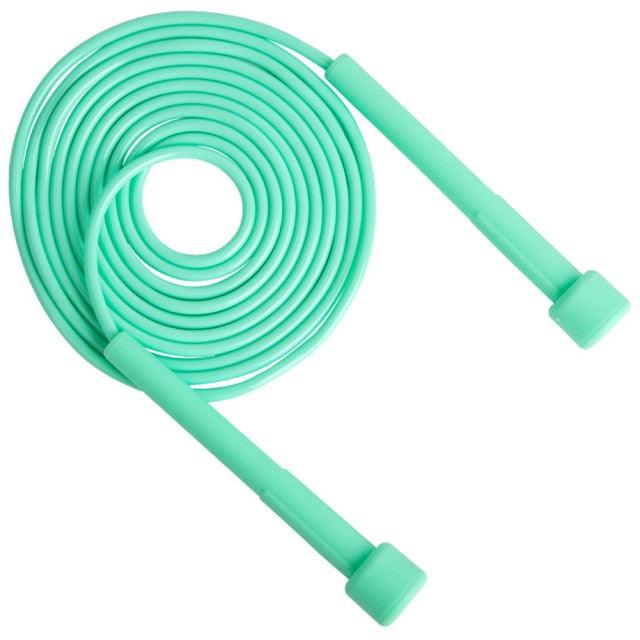Workout PVC Jump Rope Sport Skipping For Gym Fitness Home Exercise Slim Body Workout Adjustable PVC Jump Rope For Cardio Fitness Versatile Jump Rope For Both Kids Adults Great Jump Rope For Exercise