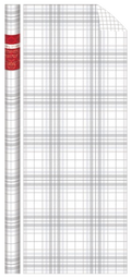Traditional Roll Wrap - 40" x 288" - Snowy Plaid