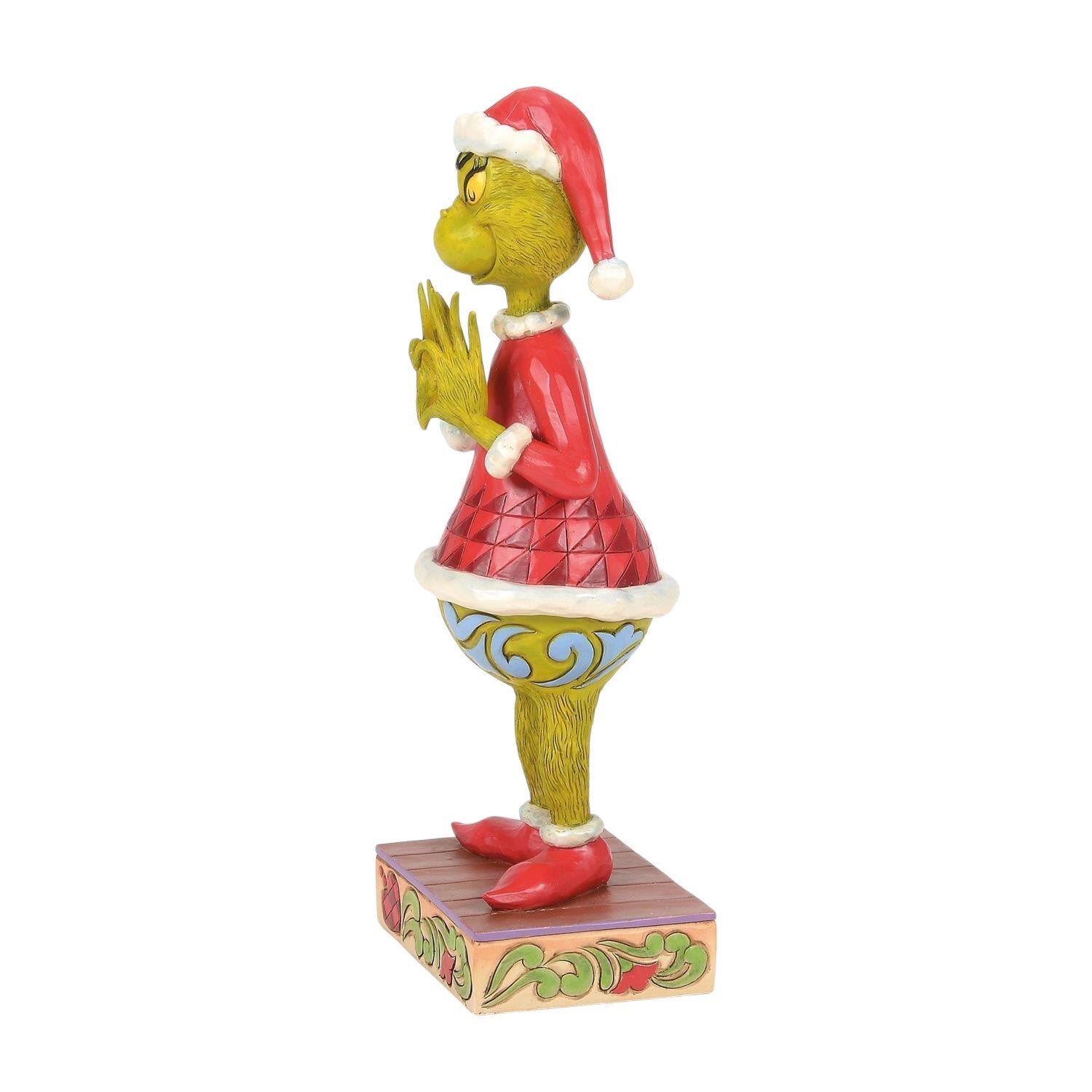 Grinch with Heart Hands