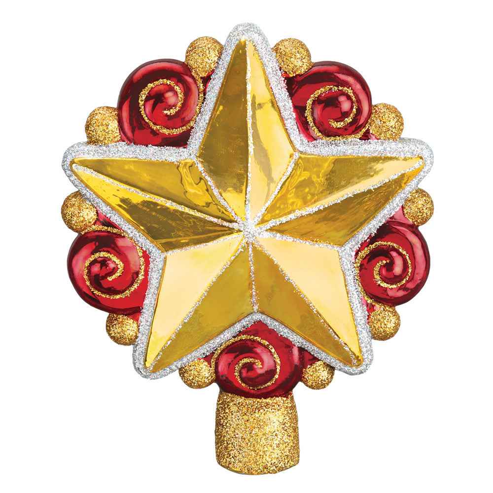 Swirly Star Tree Top