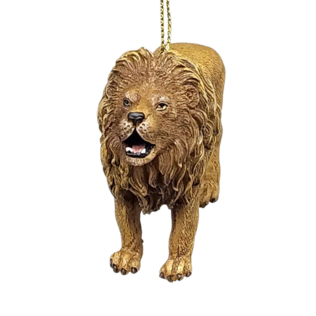Safari Animal Ornament - Lion