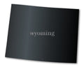 Metal Wyoming Wall Art - Custom Metal US State Sign - 14 Color Options