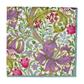 Golden Lily (Ivory) - Cocktail Napkin