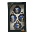 Krebs Value Glass Ball 4 pack - Yule Tide