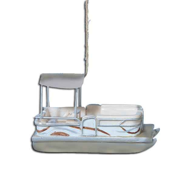 Pontoon Boat Ornament