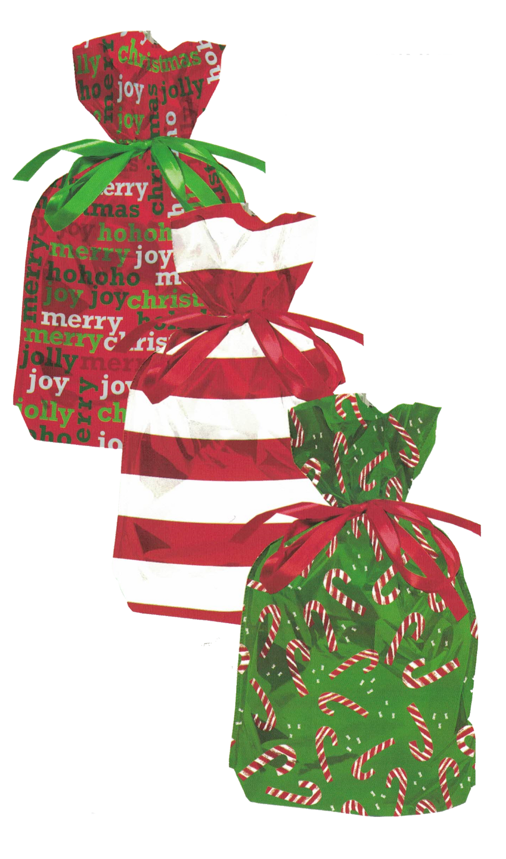 Large Pull String Gift Bag - 3 Pack