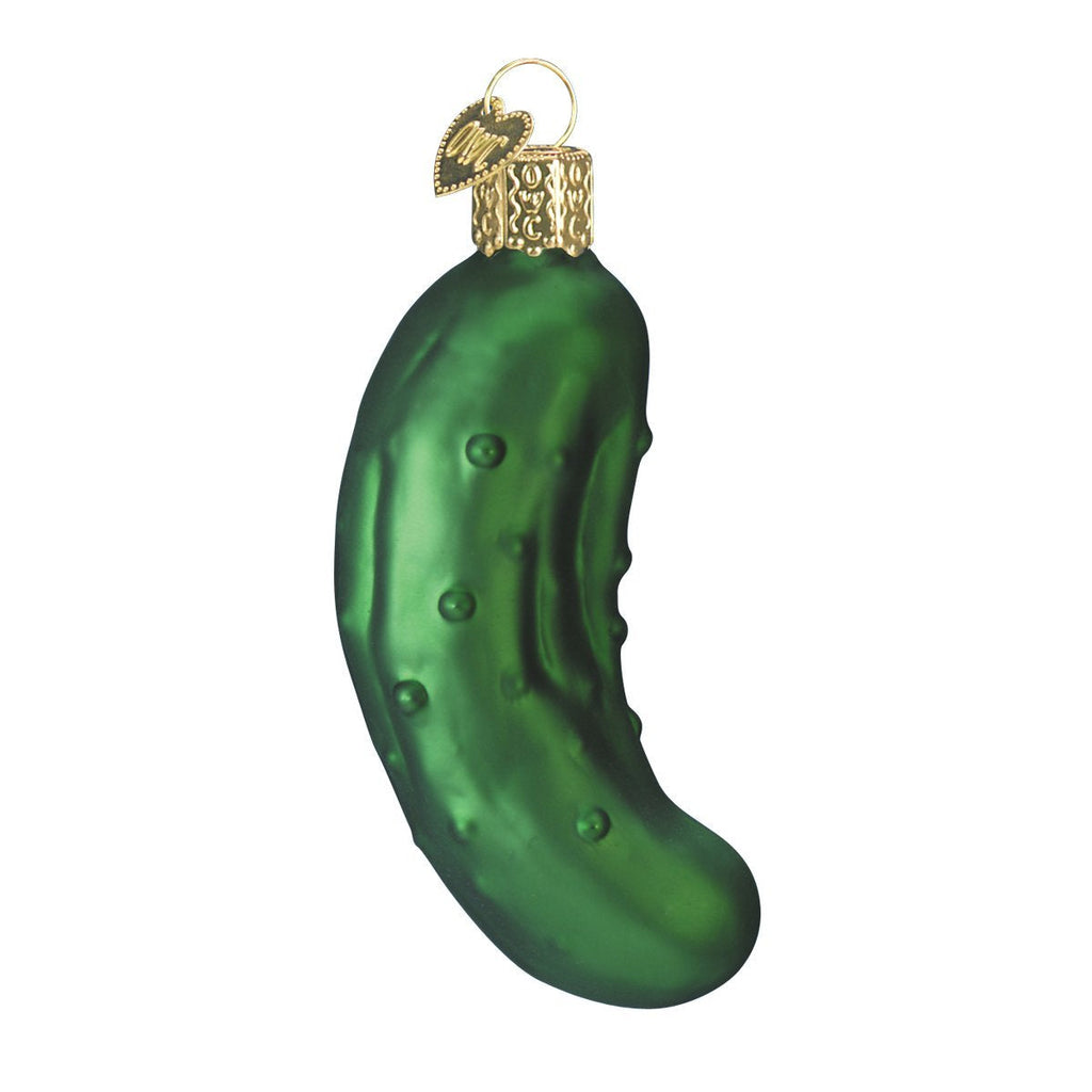Pickle Glass Ornament