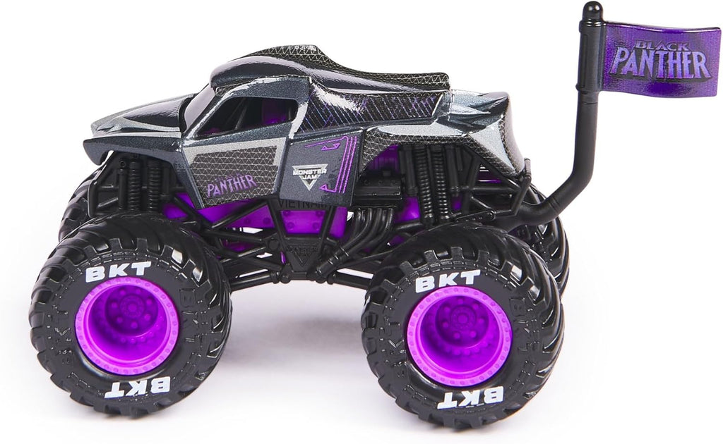 Monster Jam - 1:64 Scale Die Cast - Marvel Black Panther