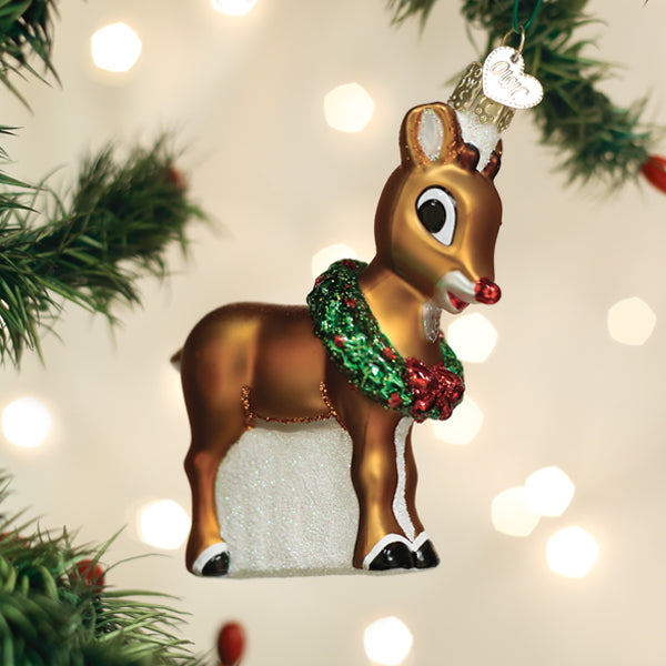 Rudolph The Red Nosed Reindeer Ornament