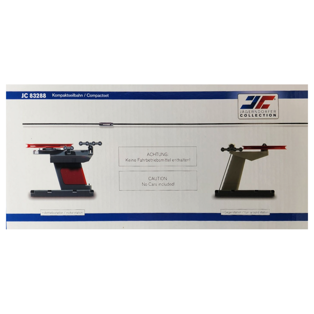 Basic Ski Lift - Black and Red - Base Mount