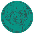 Sip Sip Hooray Coaster -  Tranquil Wilderness