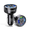 XIA LED 4 Port Rapid Car Charger