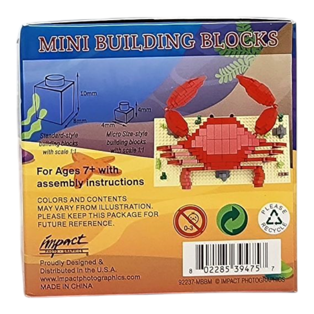 Mini Building Blocks - Crab