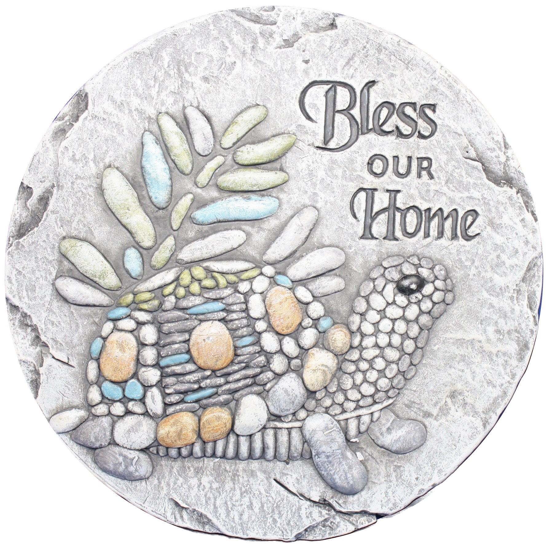 Cement Garden Friends Stepping Stone - Bless Our Home