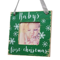 Baby's First Christmas - Photo Ornament