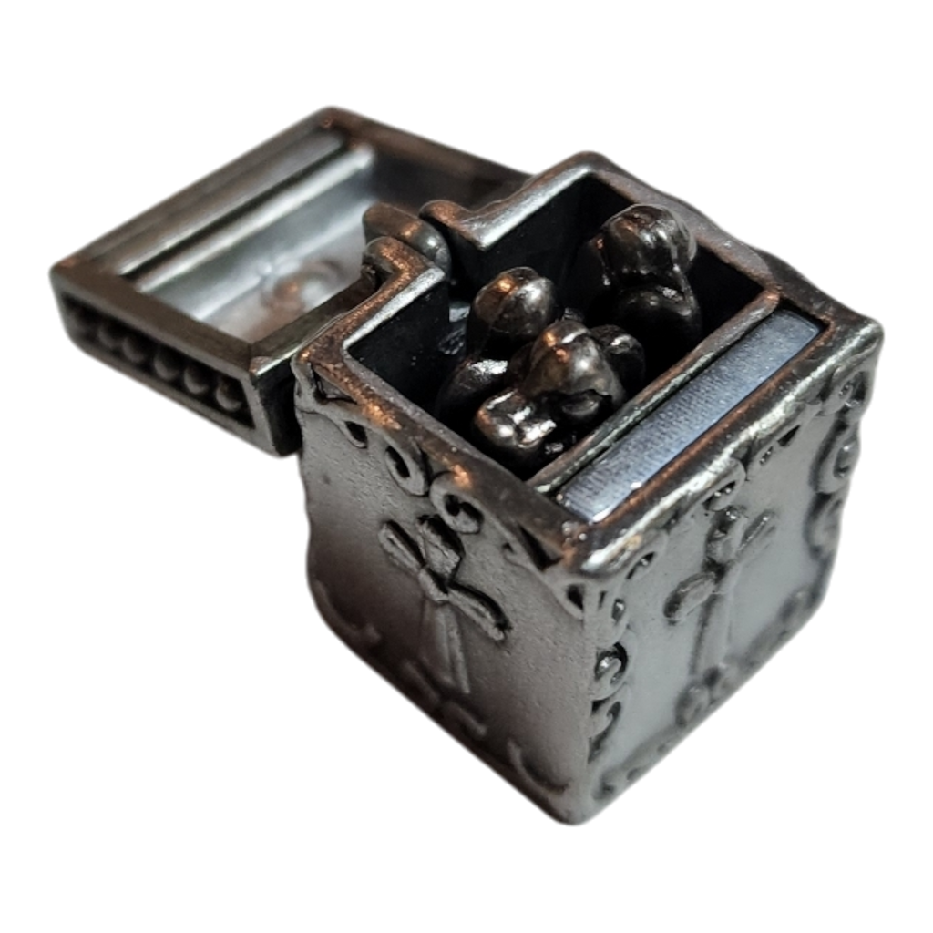The Three Angels Prayer Box  Charm