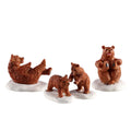 Bear Family Snow Day - 4 Piece Set