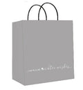 Kraft Jumbo Square Christmas Gift Bag - Warm Winter Wishes