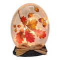 Falling Leaves Lighted Orb