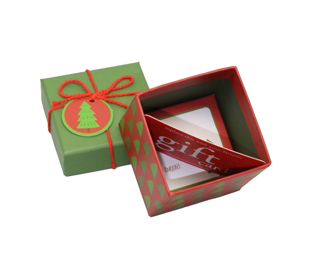 Gift Box Cube for Gift Cards - 3" x 3" -  Joy Present Stack