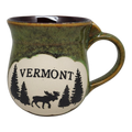 Terra Cotta Style Paunch Coffee Mug