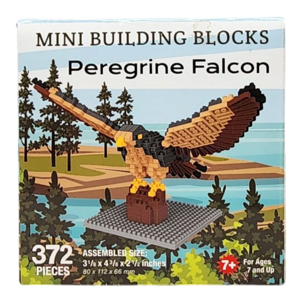 Mini Building Blocks - Peregrine Falcon