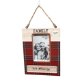 Spinning Frame Ornament - Family