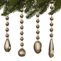 Glass Look Acrylic Jewel Ornament -