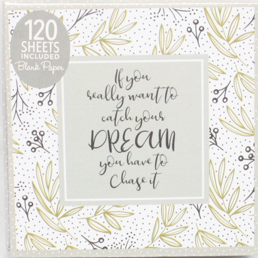 Note Paper Box  - Catch Your Dream