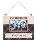 Spinning Frame Ornament - Our Friendship