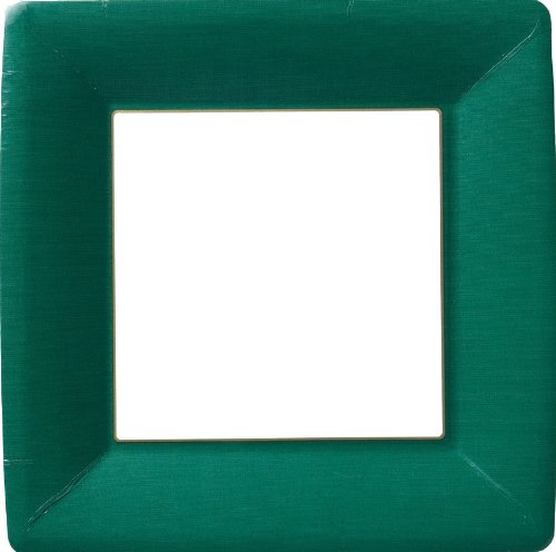Classic Linen Dark Green - Dinner Plate
