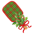 Plaid Pickleball Paddle Gift Tags